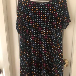 LuLaRoe Carly 3x multi color
